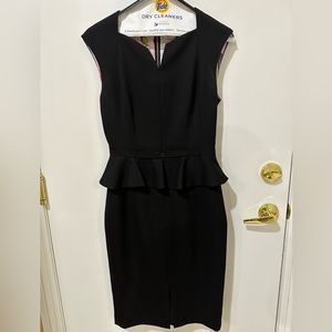 Ted Baker, size 1 black pencil skirt business cocktail dress
